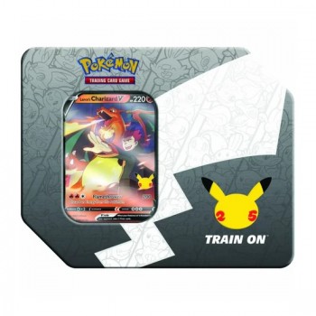 Pokemon Sword & Shield: Celebrations Lance's Charizard V Big Tin rinkinys (anglų k.)